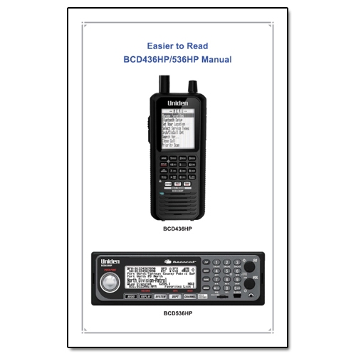 Uniden bearcat bcd436hp manual